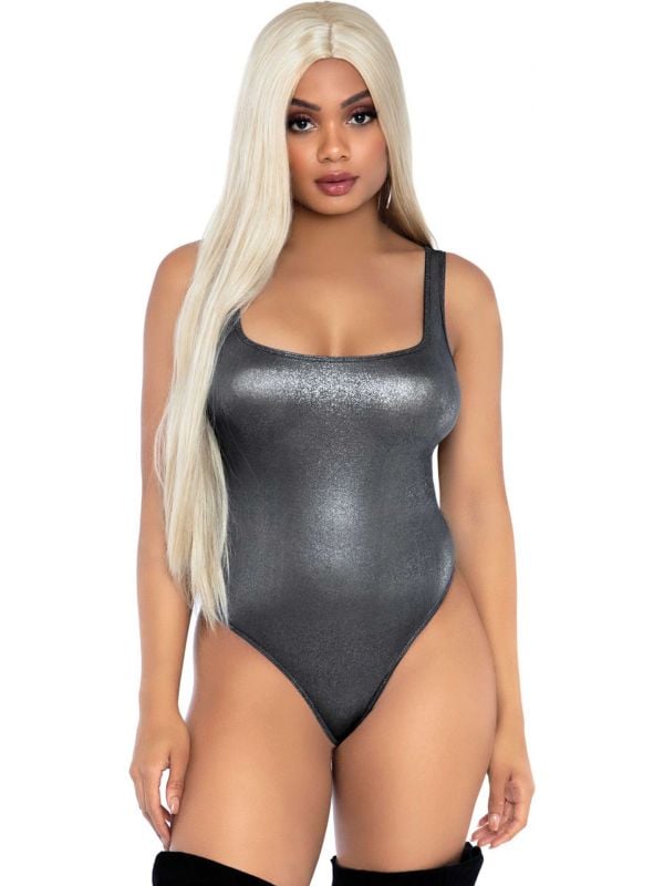 Sexy bodysuit basic zilver