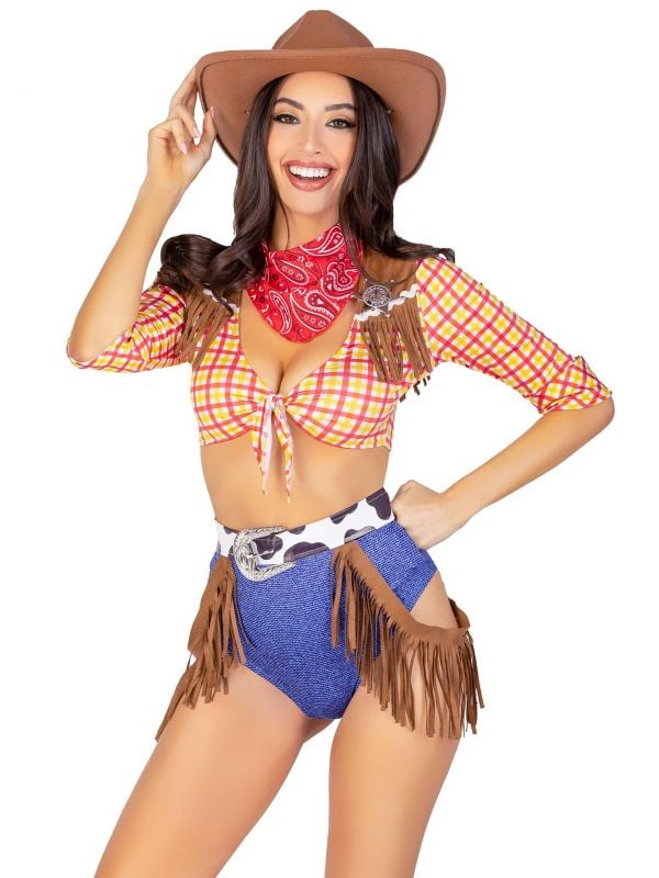 Sexy cowboy kostuum vrouwen