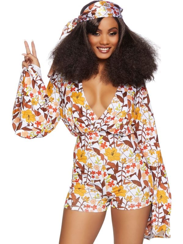 Sexy Hippie flowerpower jumpsuit