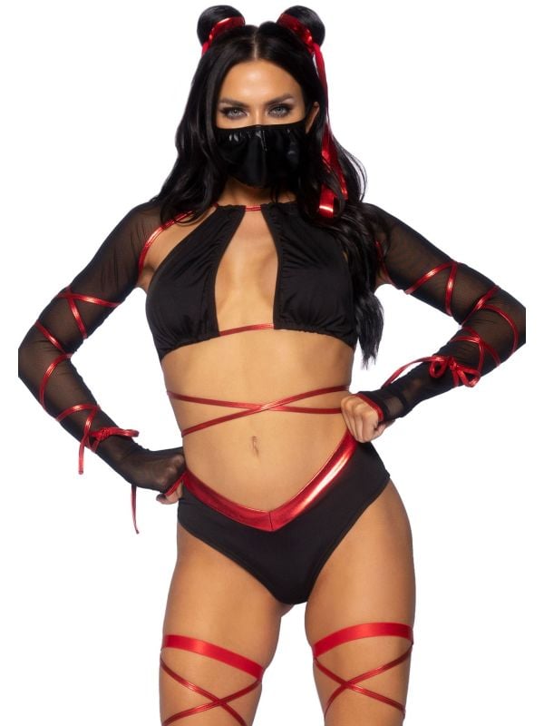 Sexy Lethal Ninja kostuum vrouwen main product photo