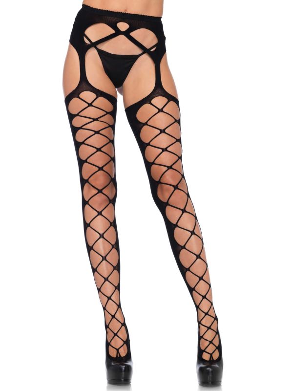 Sexy netpanty met grote mazen main product photo