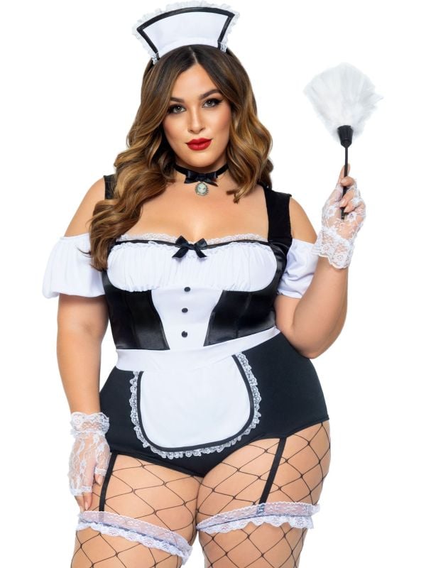 Sexy plus size Dienstmeisje main product photo