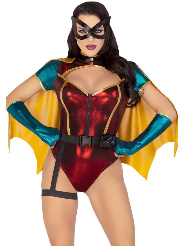 Sexy Robin superhero kostuum vrouwen