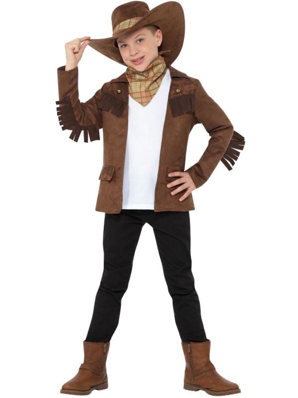 Sheriff outfit bruin jongens main product photo