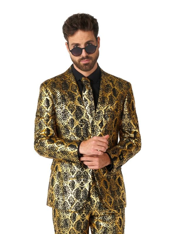 Shiny Snake suit Heren Opposuits