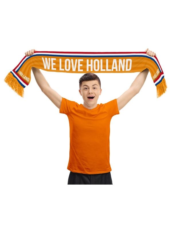 Sjaal Oranje Holland 120cm