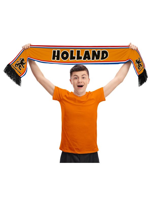 Sjaal Oranje Holland - 150 cm main product photo