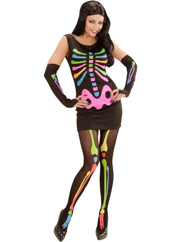 Skelet halloween dames