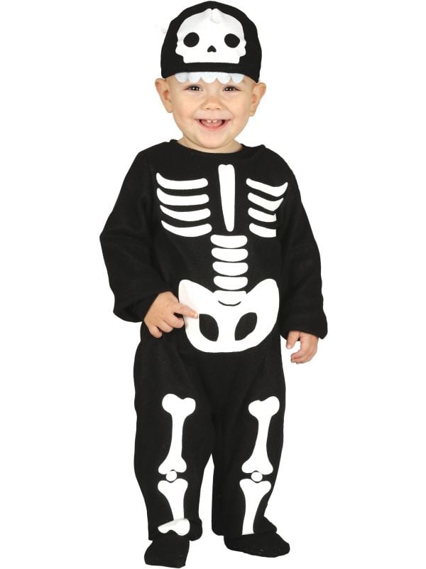 Skelet jumpsuit baby