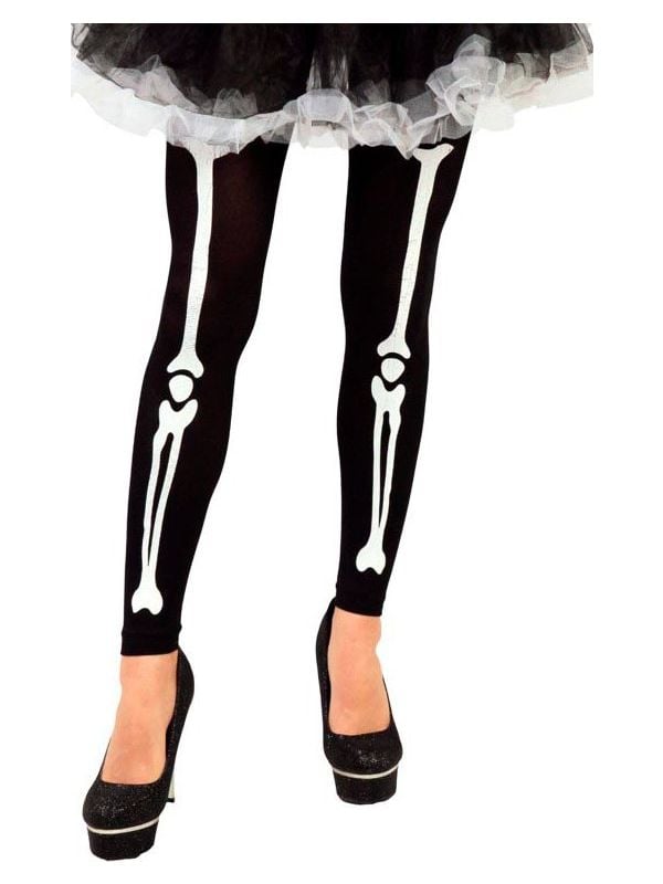 Skelet legging dames