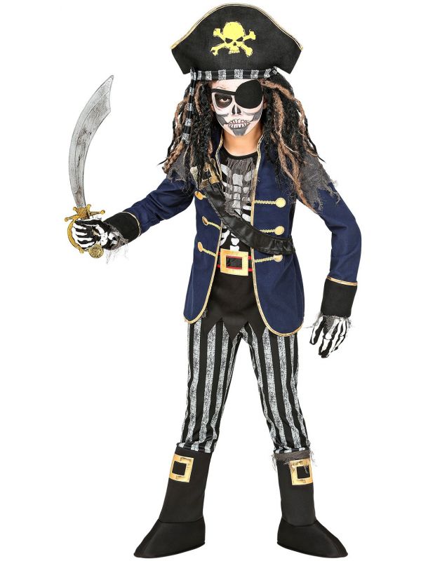 Skelet piraat outfit jongens
