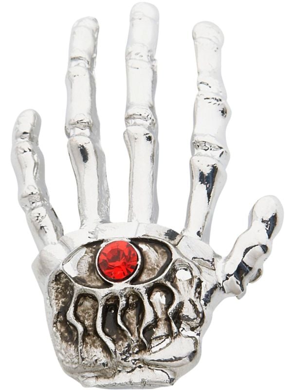 Skelettenhand broche