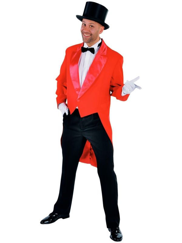 Slipjas carnaval rood mannen main product photo