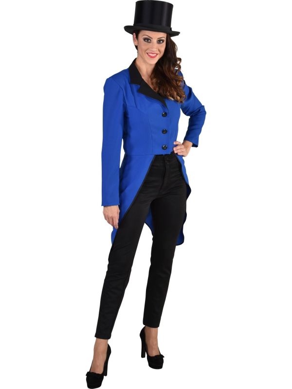 Slipjas dames blauw main product photo
