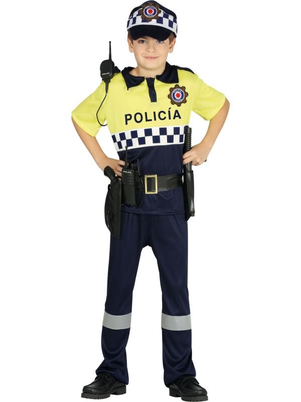 Spaans politie pakje kind