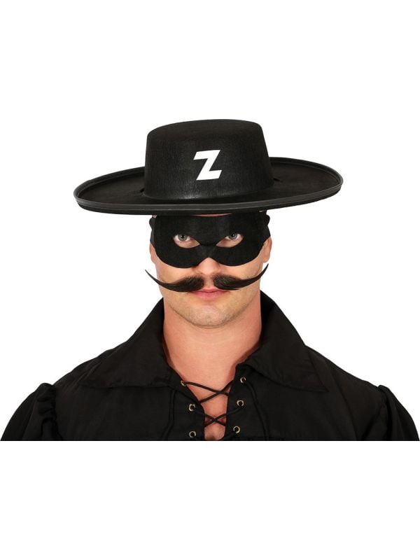 Spaanse Zorro hoed met logo