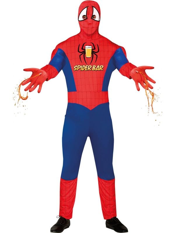 Spiderman Bier outfit heren