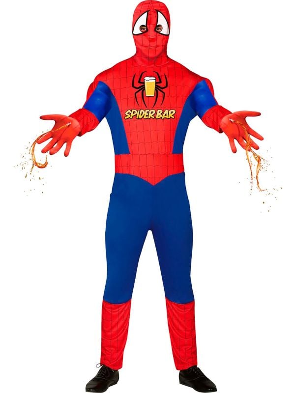 Spiderman Bier outfit heren