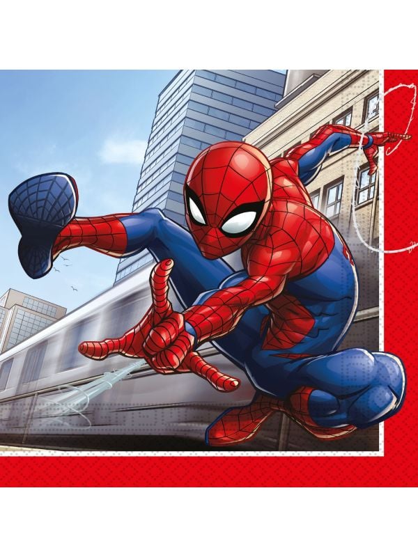 Spiderman servetten