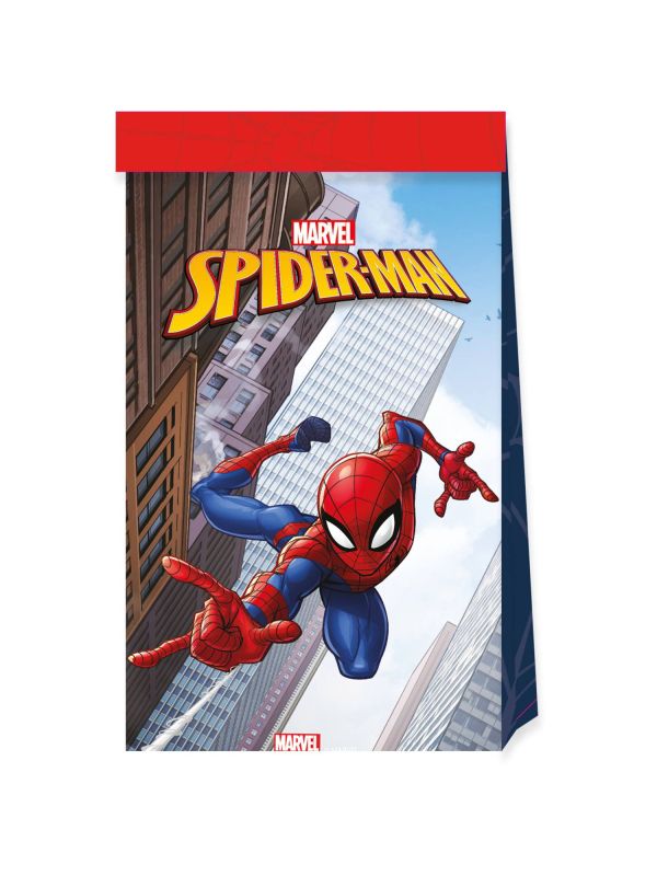 Spiderman uitdeelzakjes main product photo