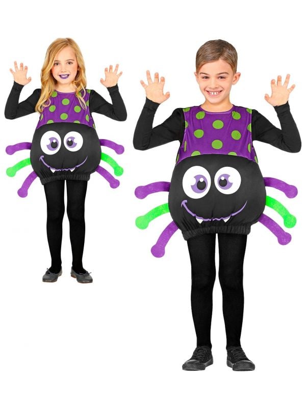 Spinnen kostuum kinderen halloween
