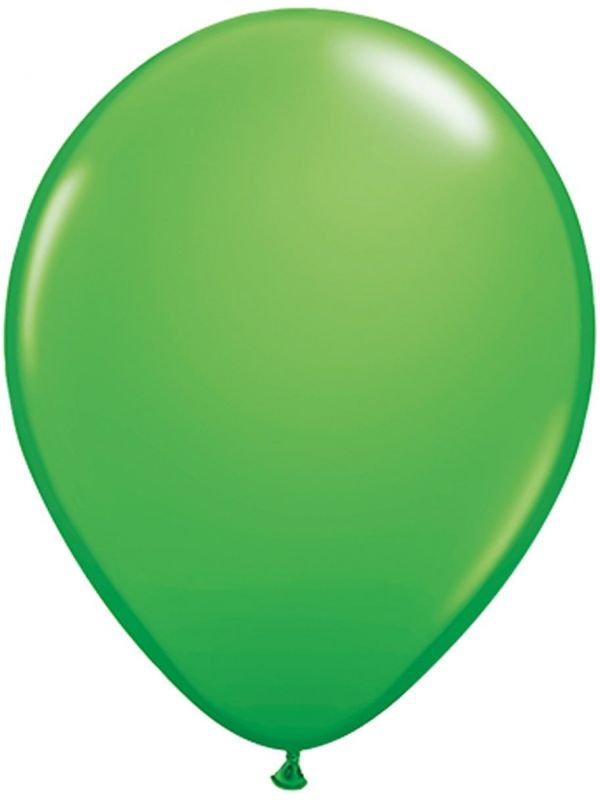 Spring green groene ballonnen 100 stuks