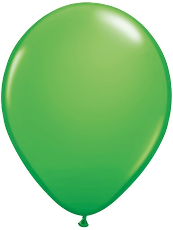 Spring green groene ballonnen 100 stuks