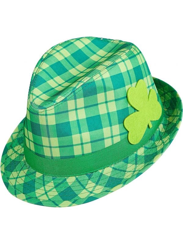 St. Patrick's Day tartan hoed