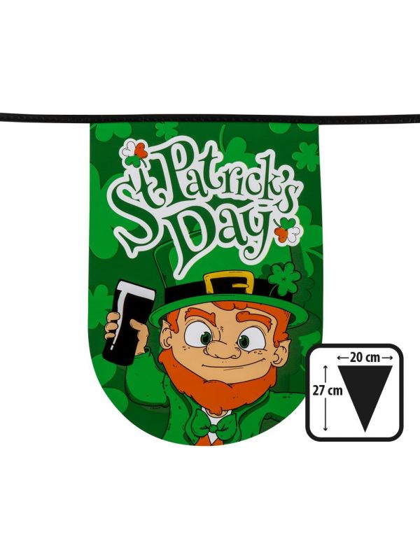 St. Patricksday thema vlaggenlijn