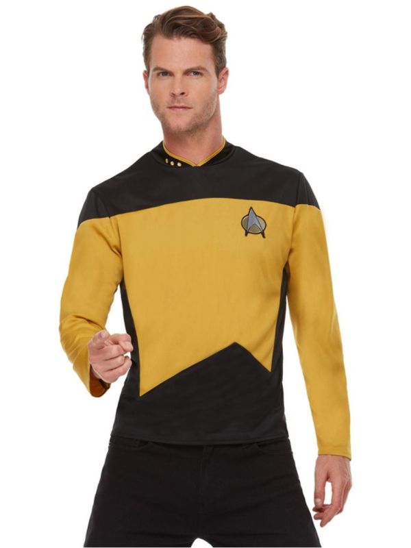 Star Trek kostuum goud zwart main product photo