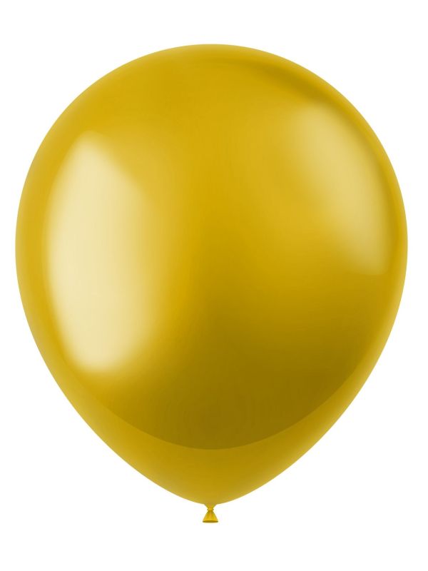 Stardust gouden metallic ballonenn 100 stuks