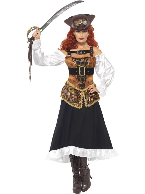Steam punk piraten steampunk kostuum main product photo