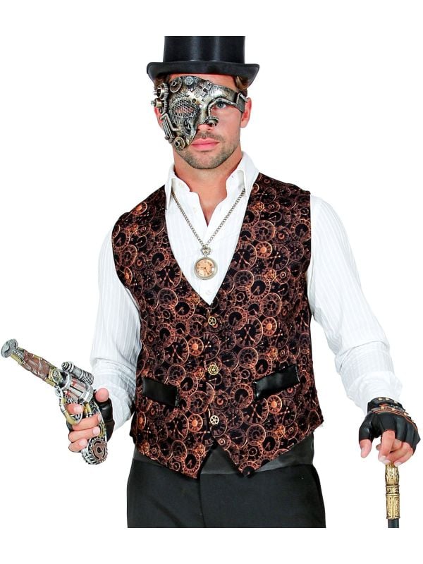 Steampunk Klok Gilet