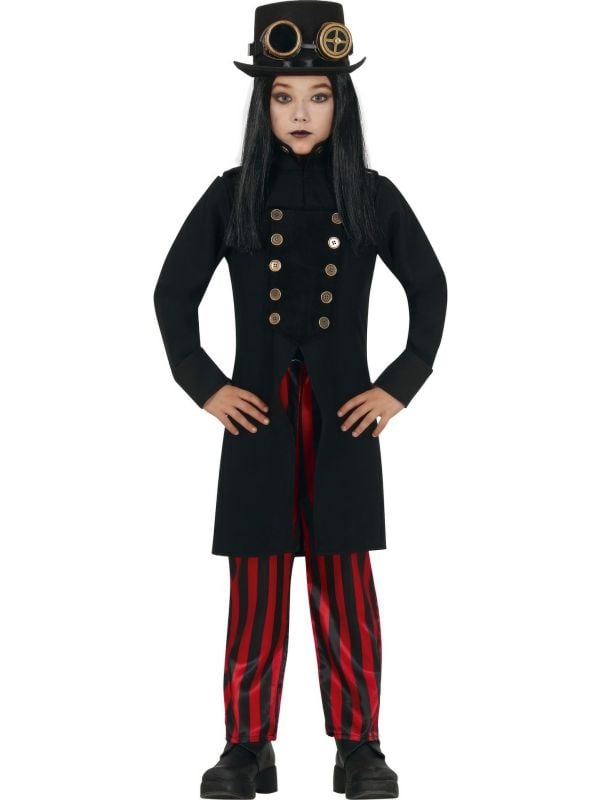 Steampunk outfit kinderen