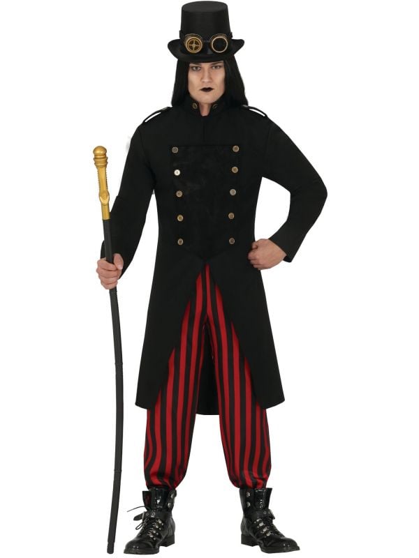 Steampunk outfit mannen Halloween