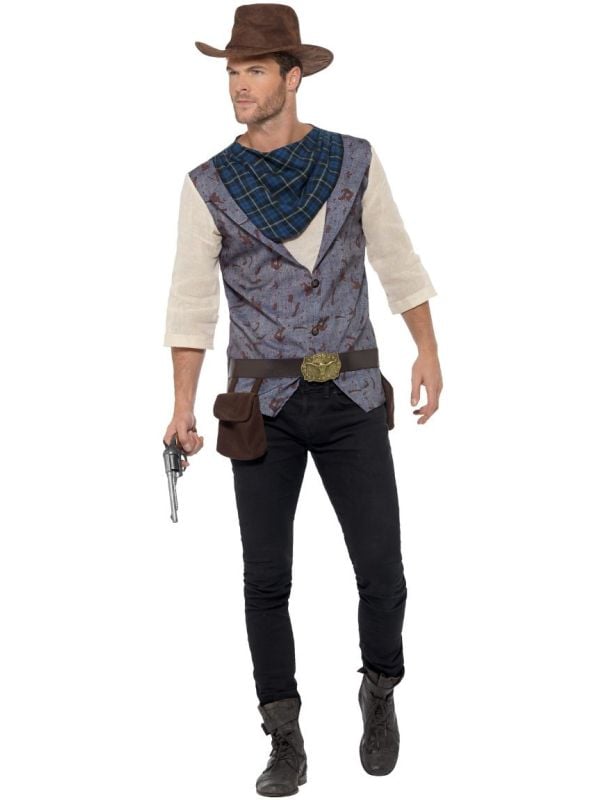 Stoer mannelijk cowboy pak main product photo