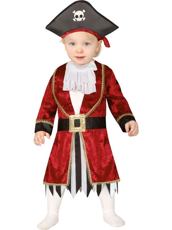 Stoer piraten baby kostuum