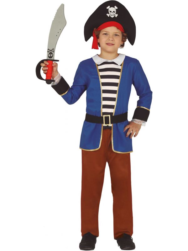 Stoer piraten kostuum kind