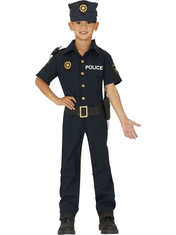 Stoere politie kostuum kind