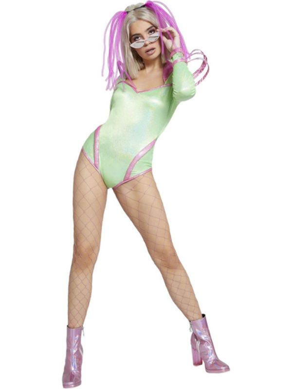 Stoute Alien Kostuum Dames Groen main product photo