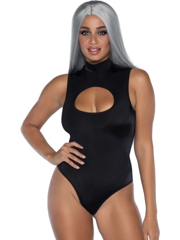 Strak bodysuit dames zwart