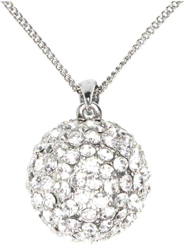 Strass bol ketting