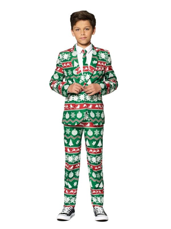 Suitmeister Christmas Green Nordic pak jongens