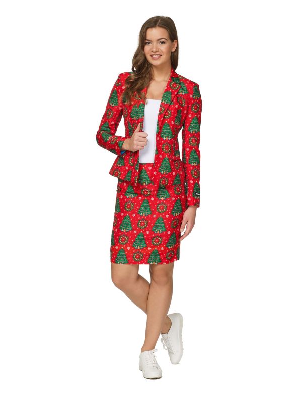 Suitmeister Christmas trees vrouwen pak main product photo