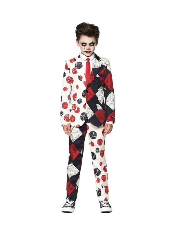 Suitmeister Halloween Red Clown pak jongens