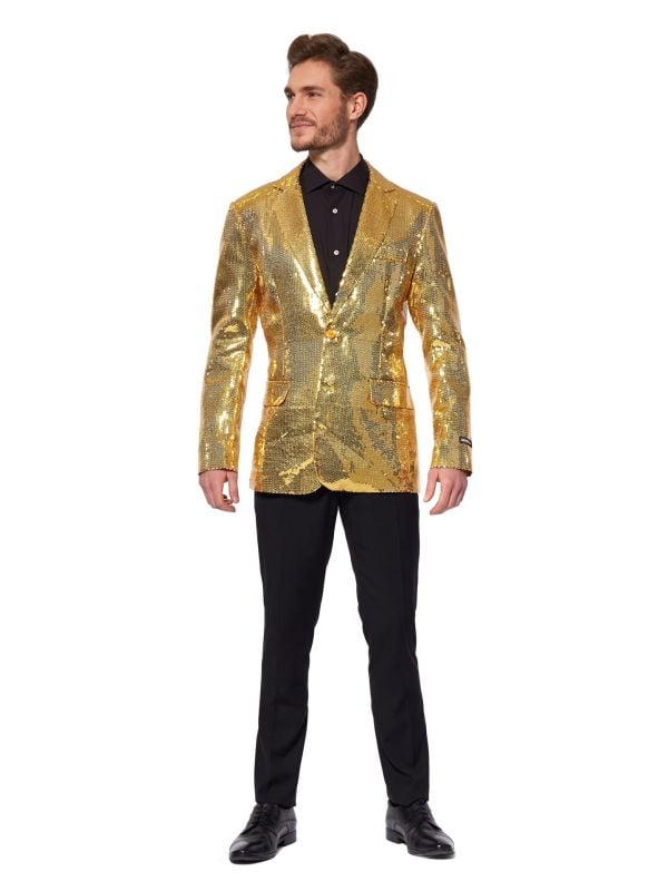 Suitmeister Sequins blazer goud