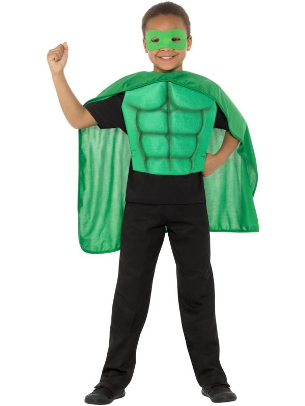 Superheld groene outfit main product photo