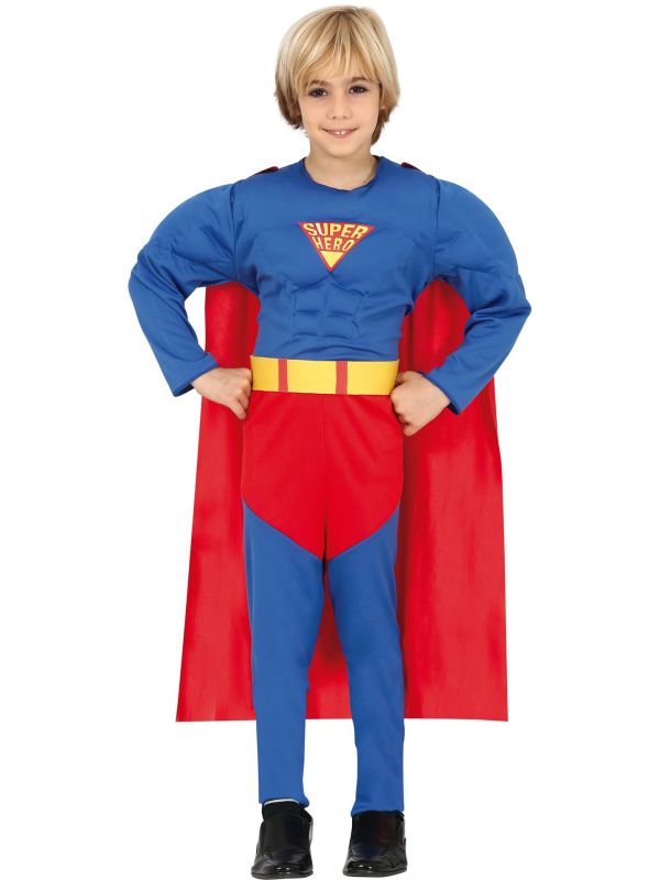 Superheld jongens pak