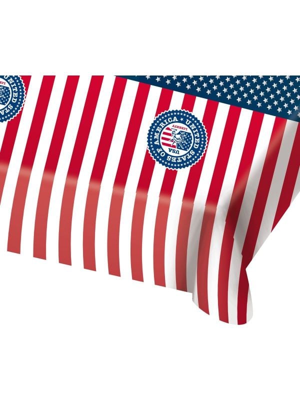 Tafelkleed Amerikaanse vlag verjaardag