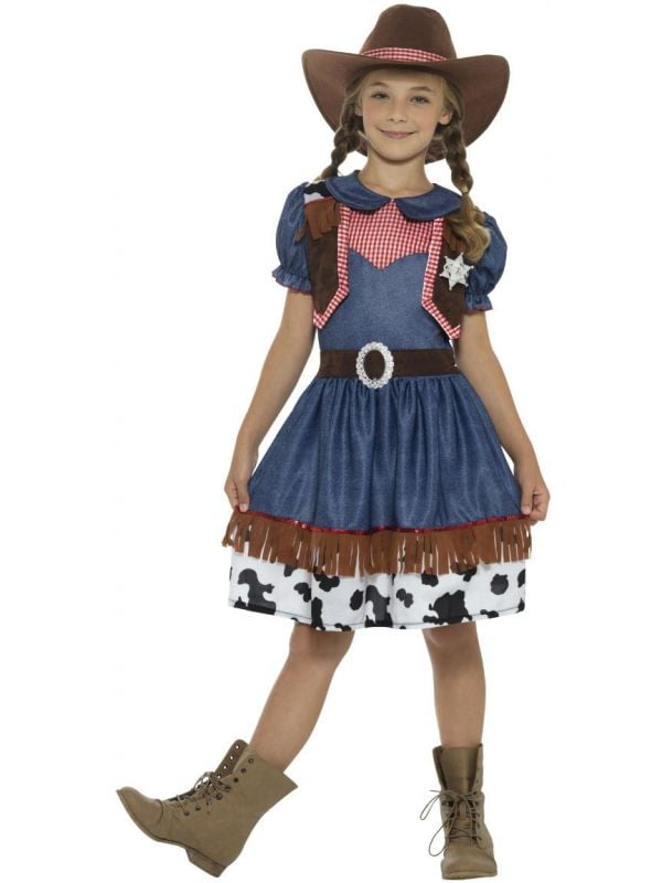 Texas cowgirl meisjes outfit